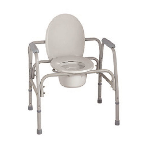 Breezy Bariatric Commode and Over Toilet Aid, Adjustable 3-in-1