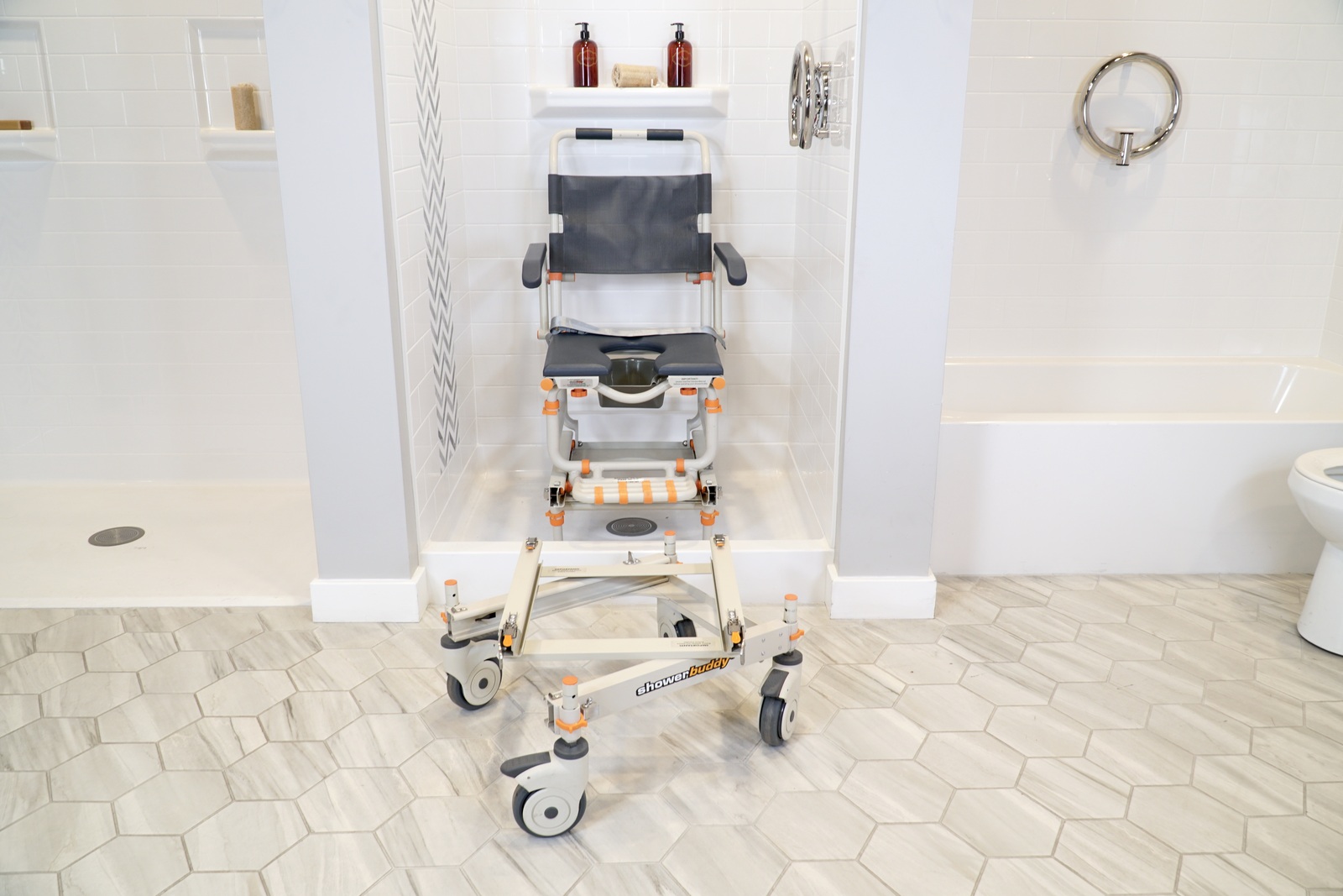 Bathmobile Commode and Shower chair