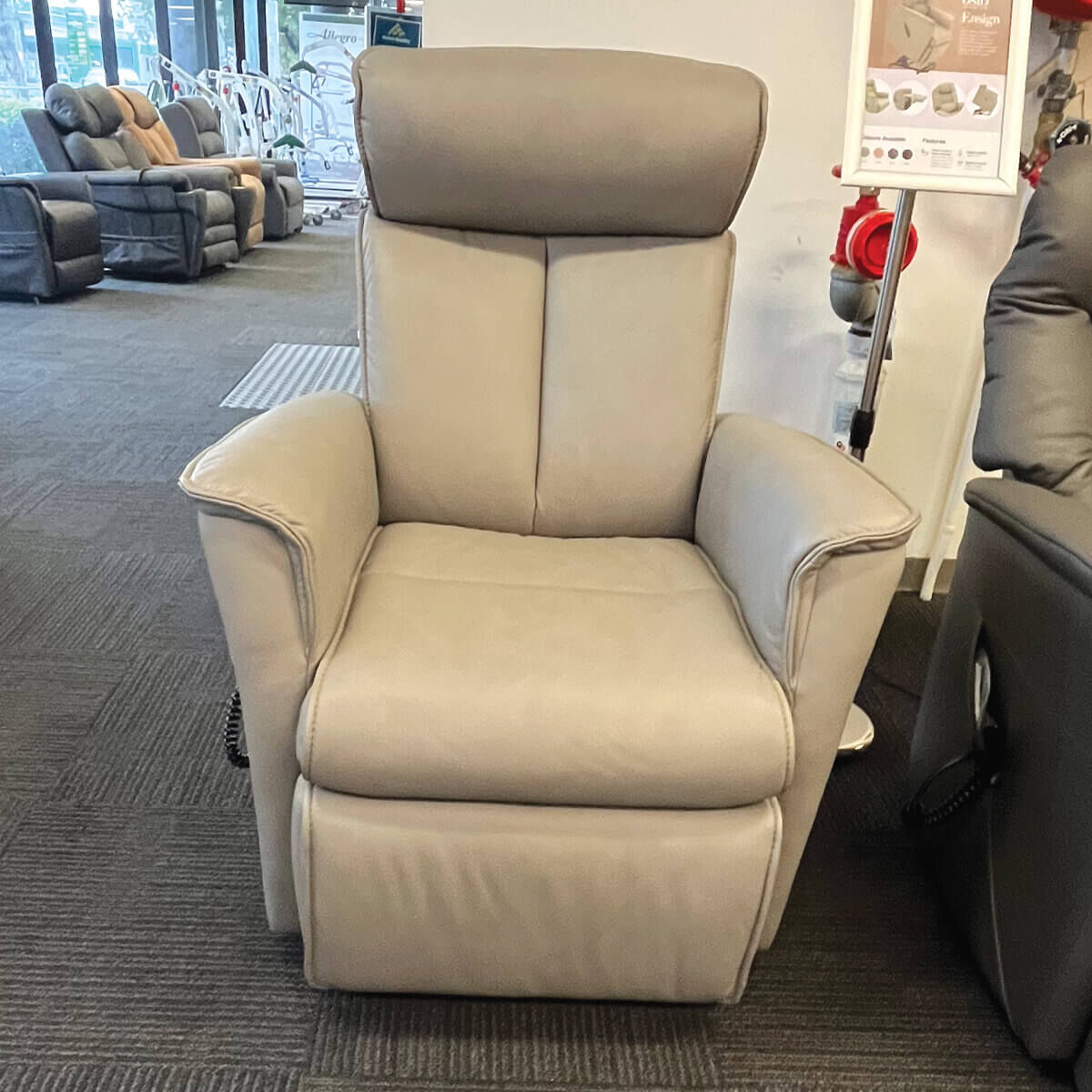 Oslo Marquis Lift Chair - Nordic Grey