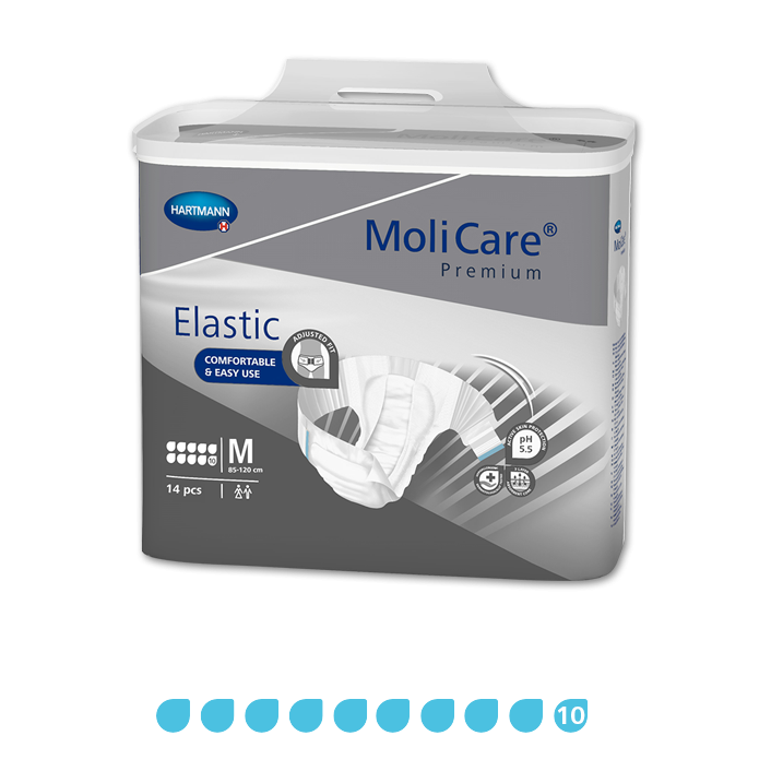 MoliCare Premium Elastic 10 Drops Medium