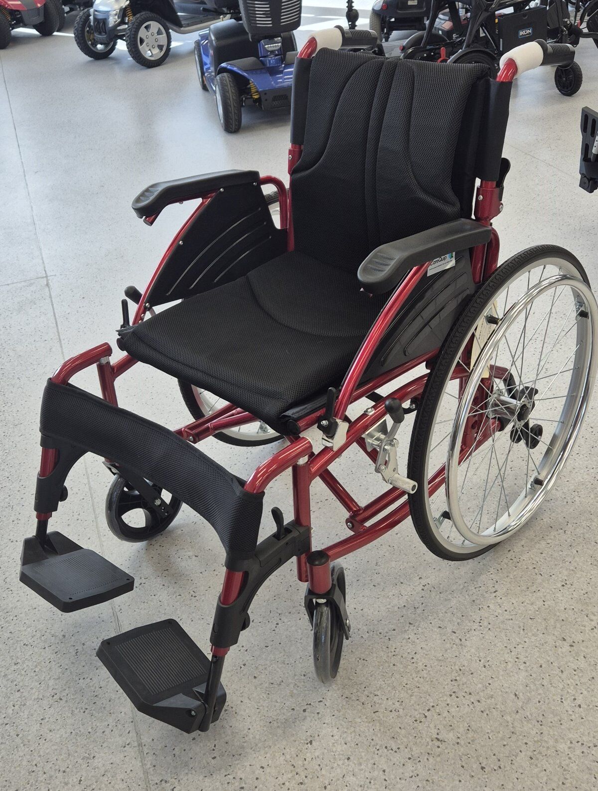 Concorde Wheelchair - Burgundy