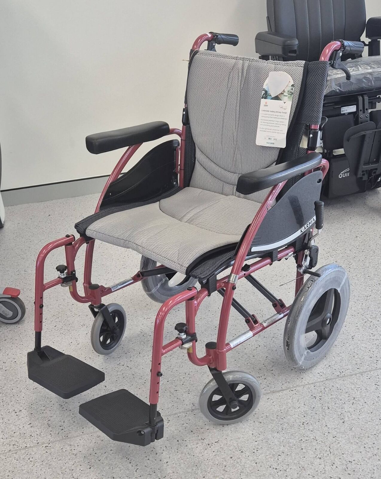 Karma S-Ergo 125 Transit Wheelchair - 20x17"