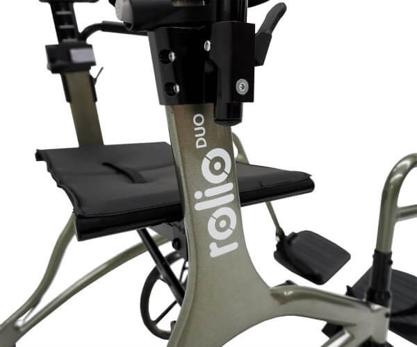 Rolio Duo 2-in-1 Walker in Olive Grey — Seat