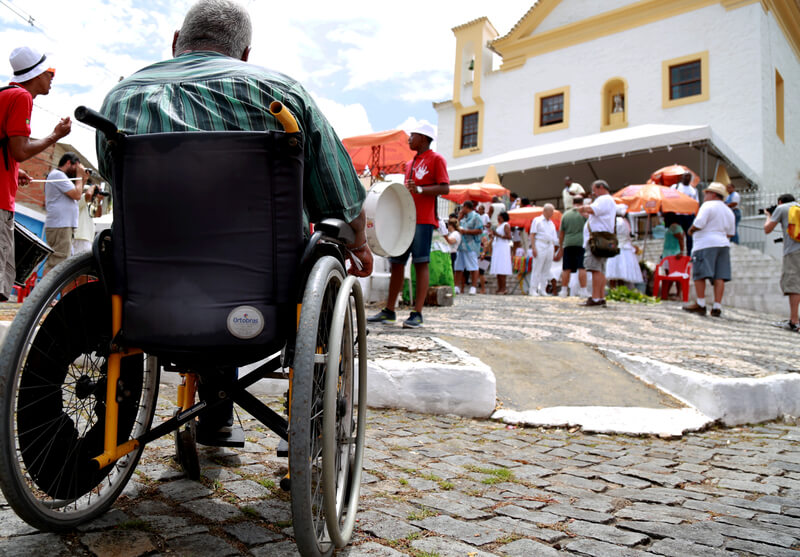 Traveller in Salvador