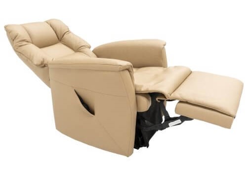 Oslo Ensign Lift Chair completely reclined