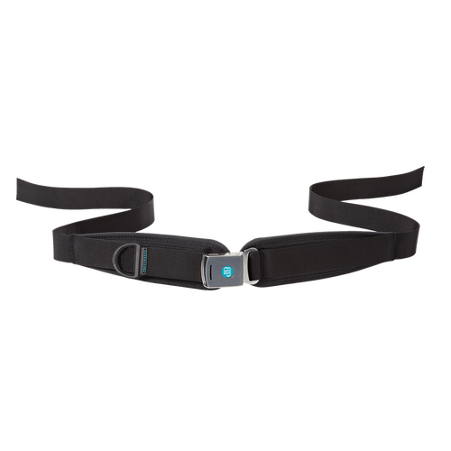 2 Point Padded Hip Belts - Large - Flat-Mount - Center-Pull - Rehab Latch