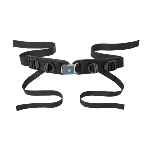 4 Point Padded Hip Belts - Medium - Flat-Mount - Center-Pull - Rehab Latch