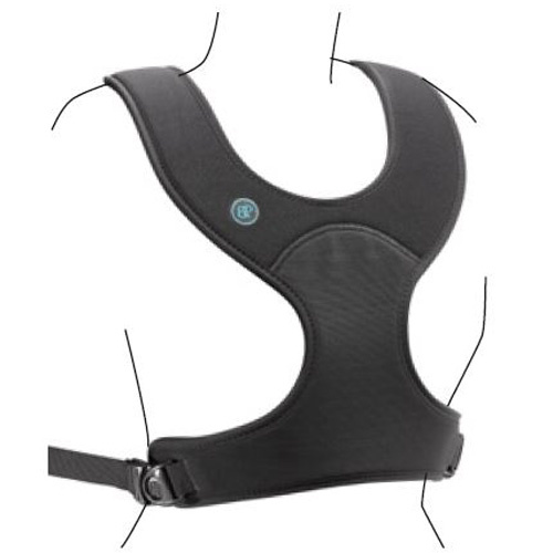 Narrow Stayflex Chest Support - Medium - Flat-Mount - Without Zipper