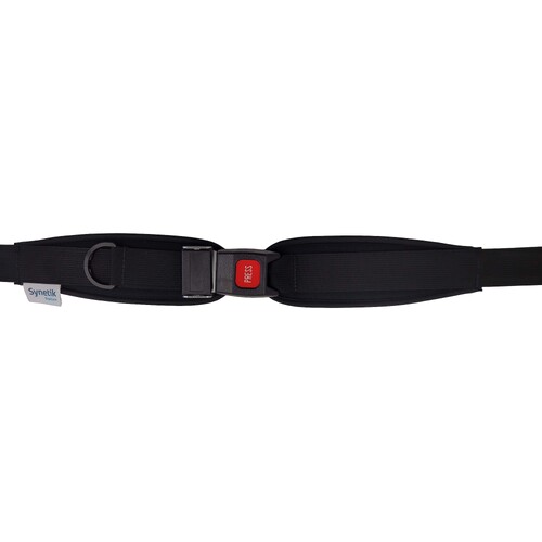 2 Point Padded Hip Belt with Metal Push Buckle - Large - Center-Pull