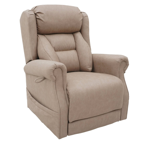 Oslo Minister Lift Chair - Mocha Large (Fabric)