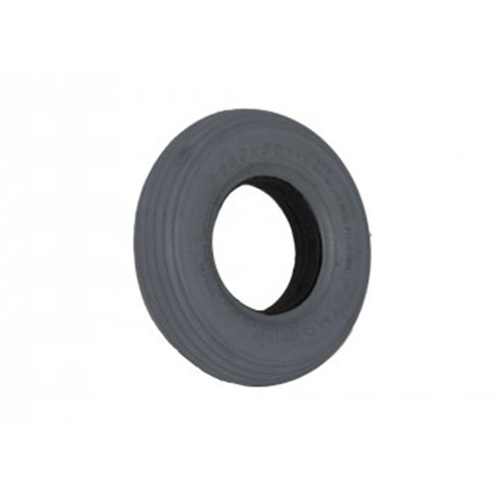 Grey Non-Marking Tyre 200 x 50 - Grey