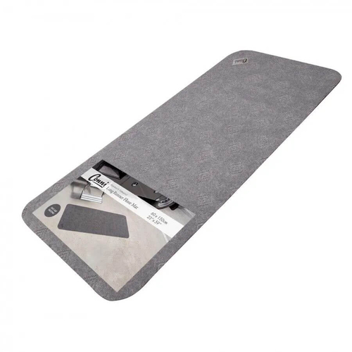 Conni Anti Slip Absorbent Floor Mat - Grey (Long Runner)