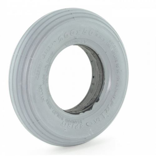 Grey Non-Marking Tyres 200 x 50 - Grey