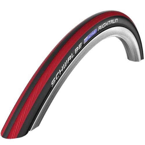 RightRun Red Striped 24 x 1" (25-540) Wheelchair Tyre