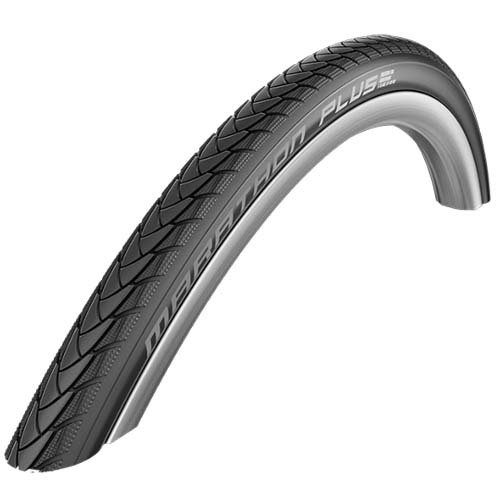 Marathon Plus Black 24 x 1" (540-25) Wheelchair Tyre