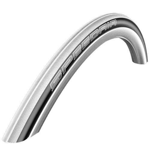 SpeedAir White Striped 700 x 23C (23-622) Wheelchair Tyre