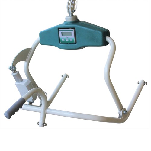 Powered Pivot Frame with Integrated Weigh Scale