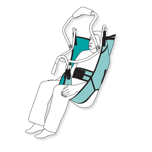Pivot Care Slings with E-Clips - Extra Large - Fabric