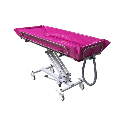 Crystal Hydraulic Shower Trolley With Angle Adjustable Platform