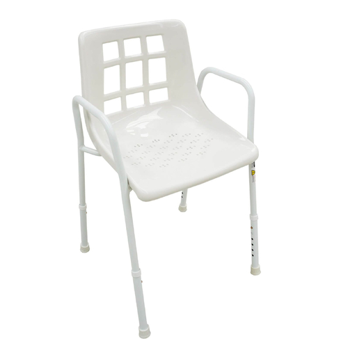 Carezza Shower Chair - Aluminium Frame