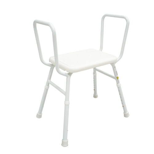 Carezza Shower Stool - Aluminium Frame