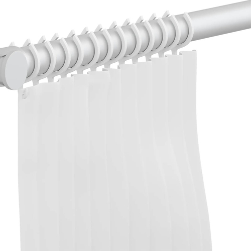 Pressalit Shower Curtain 1800x2000mm - White (Pair)