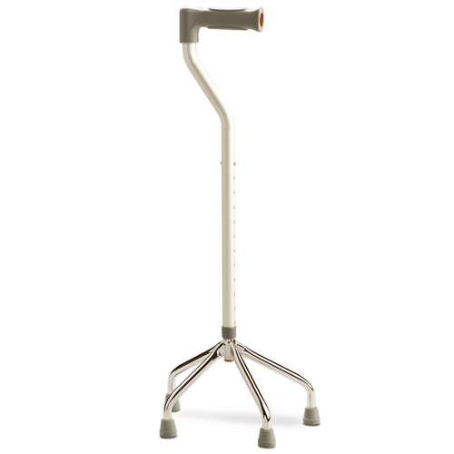 Quad Walking Stick with Small Offset Base