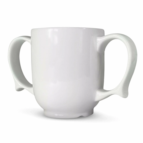 Dignity By Wade Two Handled Mug (250ml) - White 