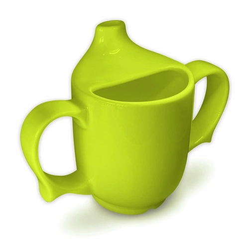 Dignity By Wade Two Handled Feeding Cup (250ml) - Green 