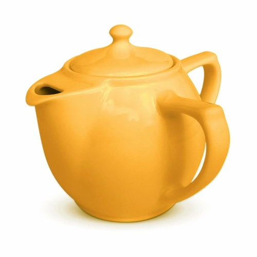 Dignity By Wade Two Handled Teapot - Yellow