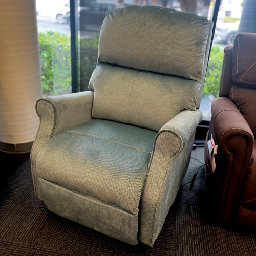 Monarch Recliner Electric Lift Chair - Fabric - Pacific Blue