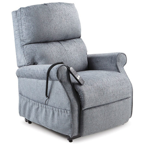 Monarch Recliner Electric Lift Chair - Fabric - Pacific Blue