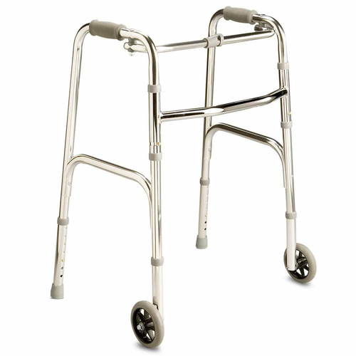 Folding Walking Frame - Youth with Front Fixed Wheels