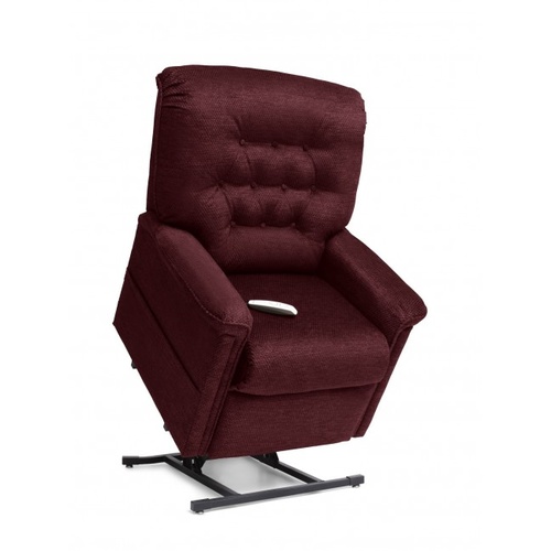 Pride LC-358XL Power Lift Chair - Burgundy Vinyl