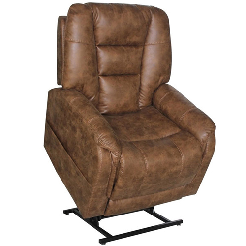 Mercer Quad Motor Lift Chair with Headrest and Lumbar - Eclipse