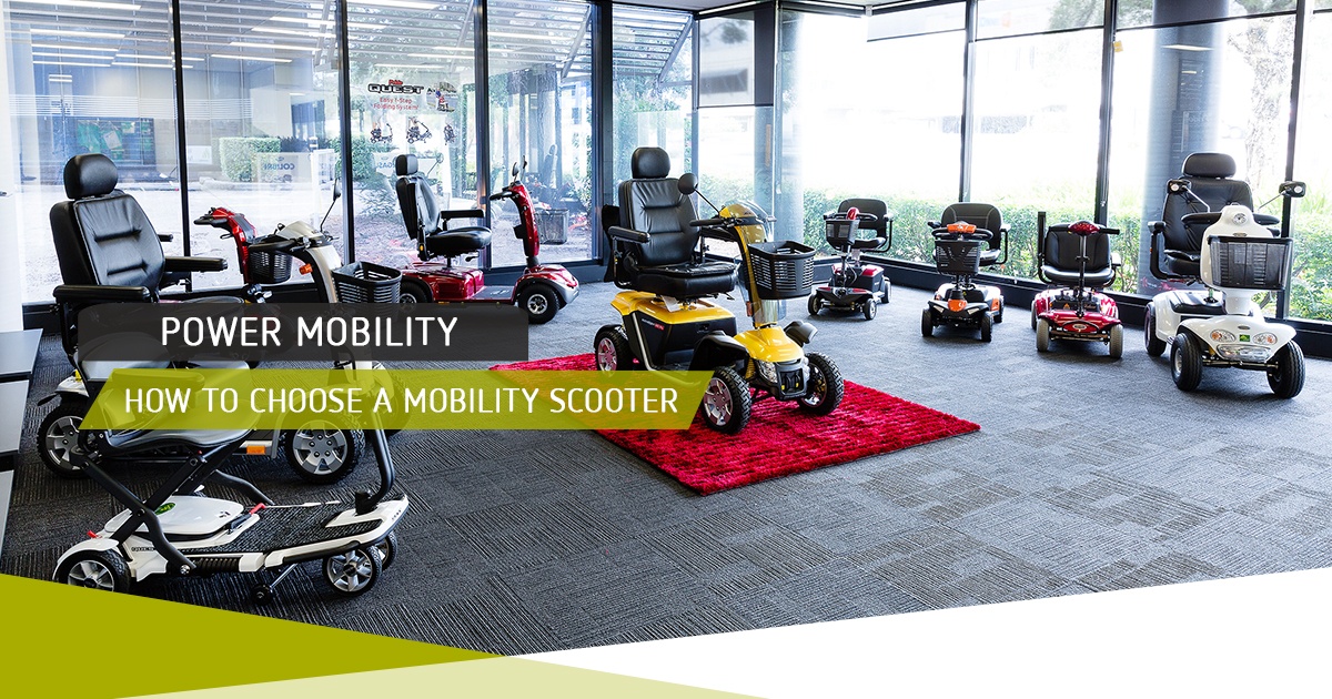 How To Choose A Mobility Scooter main image