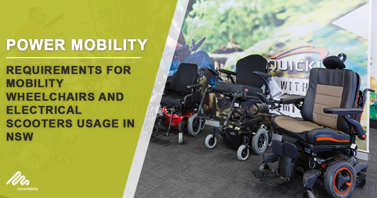 Requirements for Mobility wheelchairs and Electric Scooters usage in NSW main image