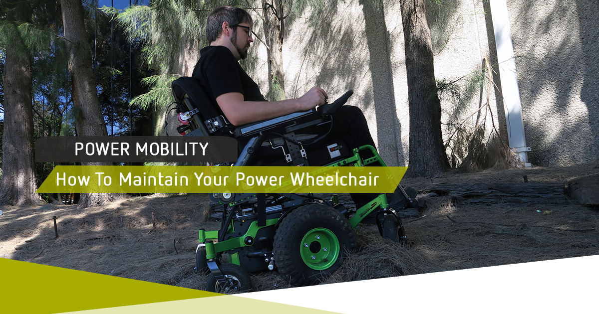How To Maintain Your Power Wheelchair main image
