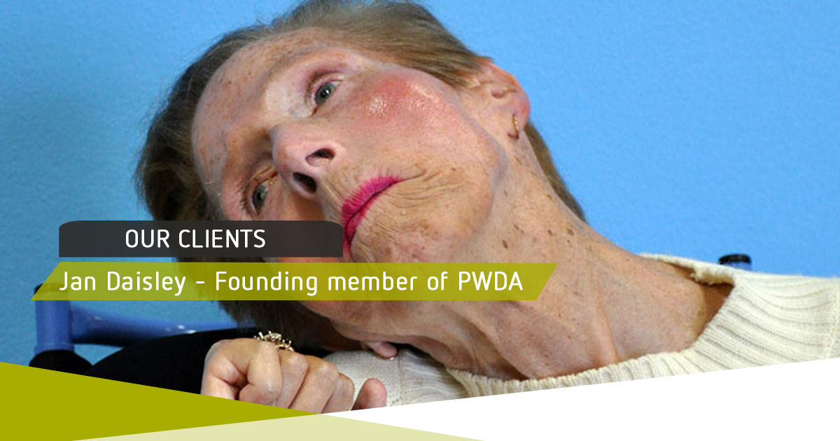 Our Clients: Jan Daisley - Founding Member Of PWDA main image