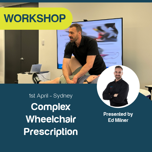 Complex Wheelchair Prescription - Sydney | 1st April 2026 main image
