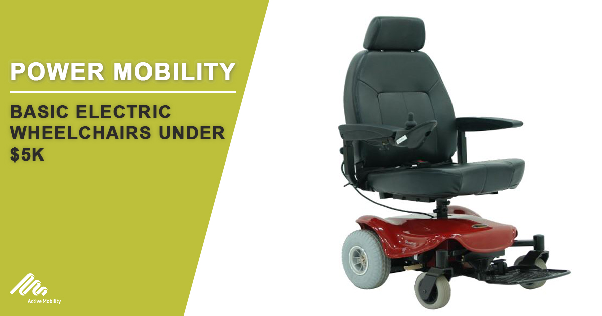 Basic Electric Wheelchairs Under $5K main image