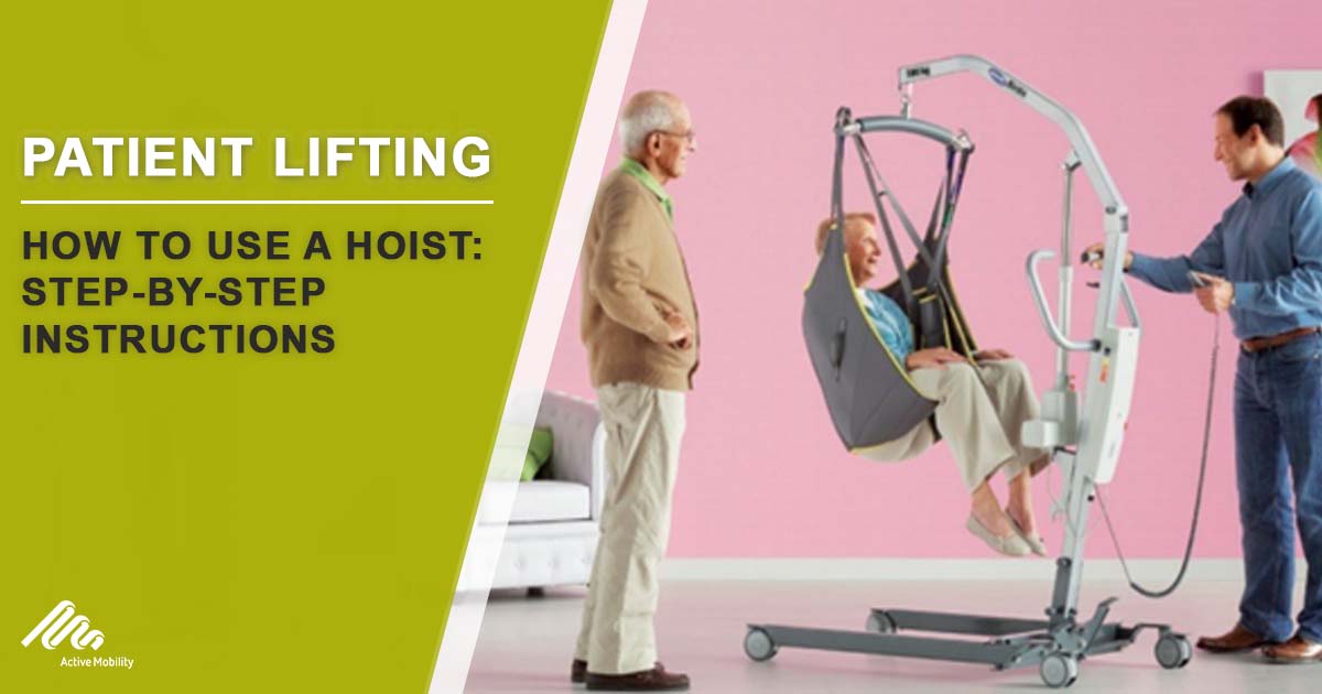 How to use a hoist: step-by-step instructions for carers and family members main image