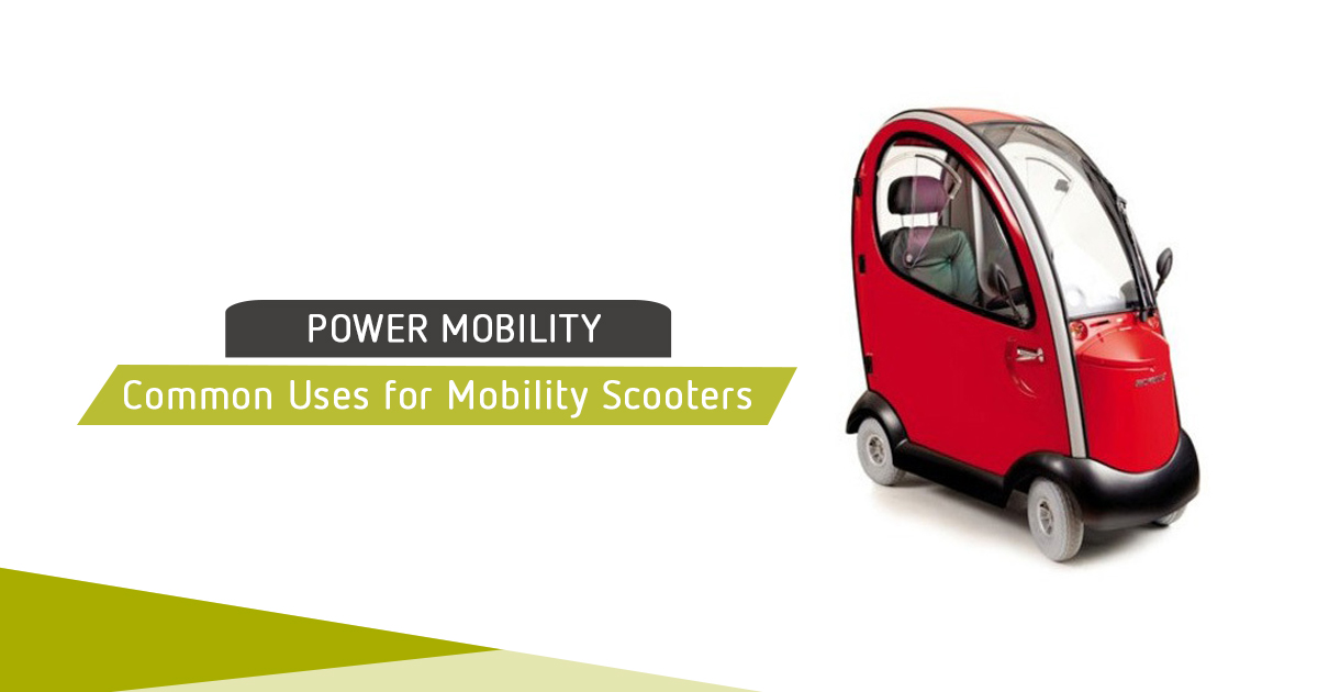 Common Uses For Mobility Scooters main image